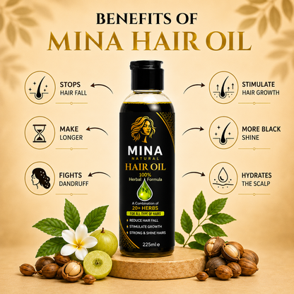 Mina Natural Hair Oil